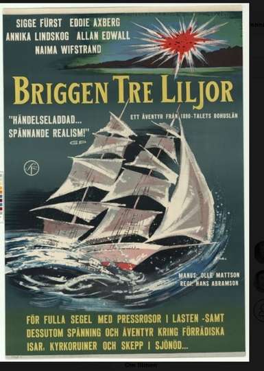 The Brig Three Lilies Poster