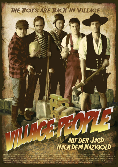 Village People - Auf der Jagd nach dem Nazigold Poster