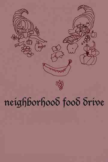 Neighborhood Food Drive Poster