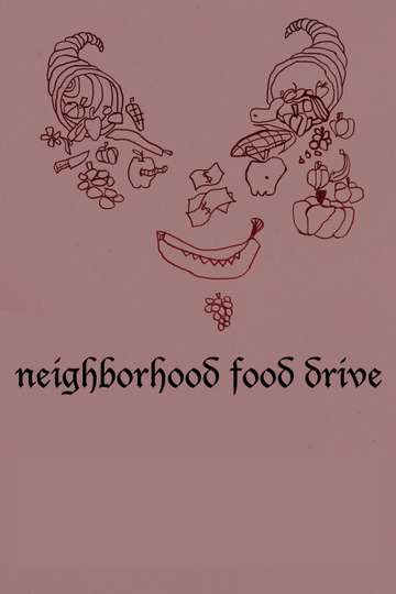 Neighborhood Food Drive Poster