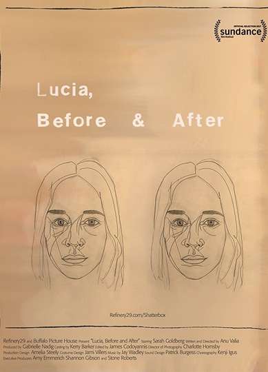 Lucia Before and After Poster