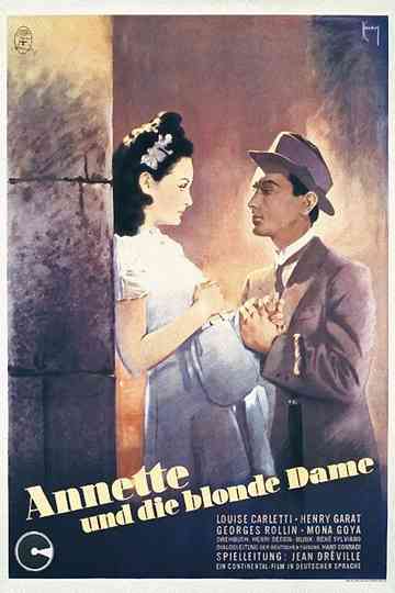 Annette and the Blonde Woman Poster