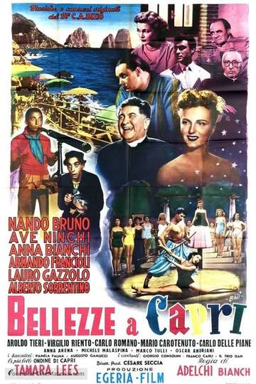Beauties in Capri Poster