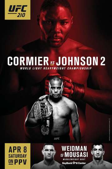 UFC 210: Cormier vs. Johnson 2 Poster