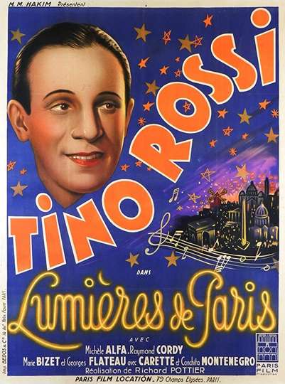 Lights of Paris Poster