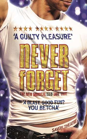Never Forget The Musical Poster