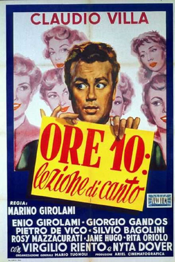 Ore 10: lezione di canto Poster