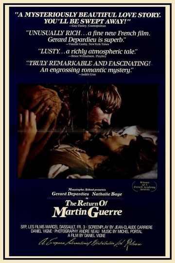 The Return of Martin Guerre Poster