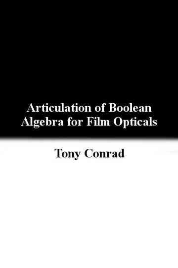 Articulation of Boolean Algebra for Film Opticals