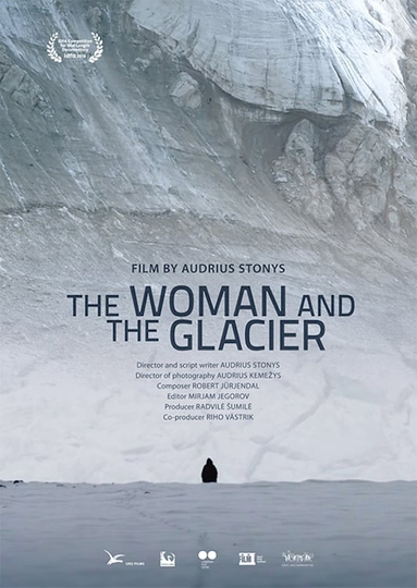 Woman and the Glacier Poster