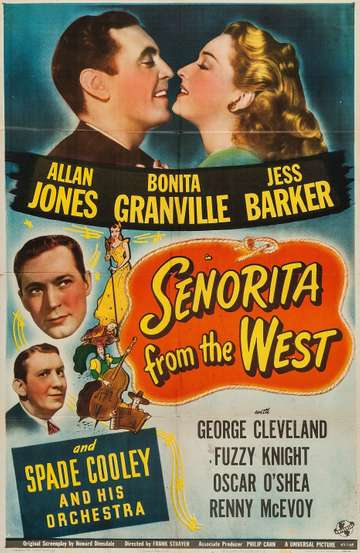Senorita from the West Poster