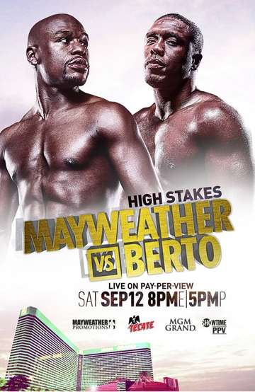 Floyd Mayweather Jr vs Andre Berto Poster
