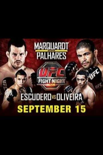 UFC Fight Night 22 Marquardt vs Palhares Poster