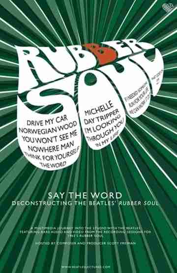 Deconstructing The Beatles Rubber Soul Poster