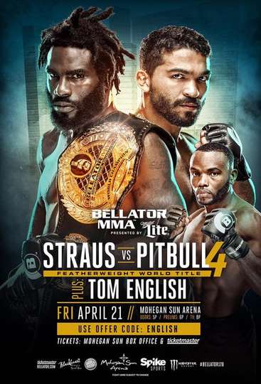 Bellator 178 Straus vs Pitbull 4 Poster
