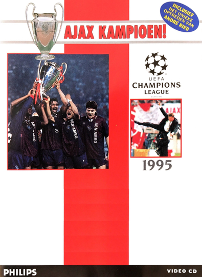 Ajax kampioen  UEFA Champions League 1995 Poster