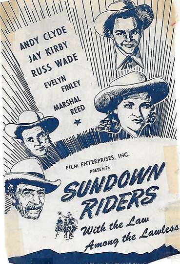 Sundown Riders Poster