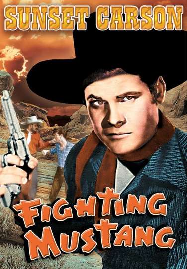 Fighting Mustang Poster