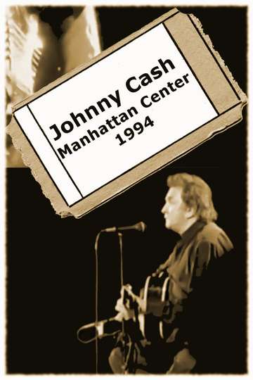 Johnny Cash  Manhattan Center