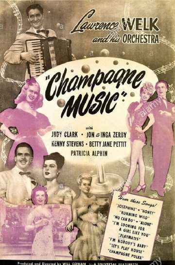 Champagne Music Poster