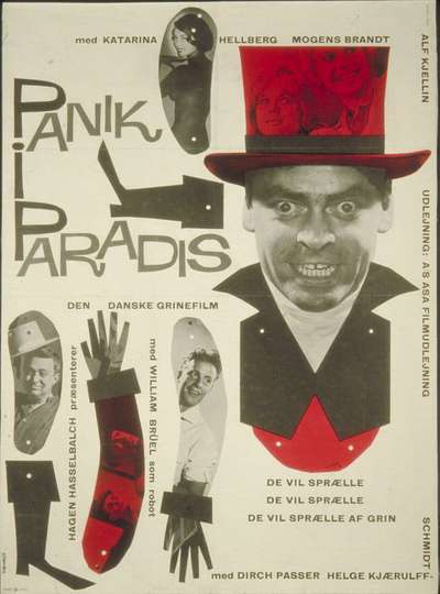 Panik i paradis Poster