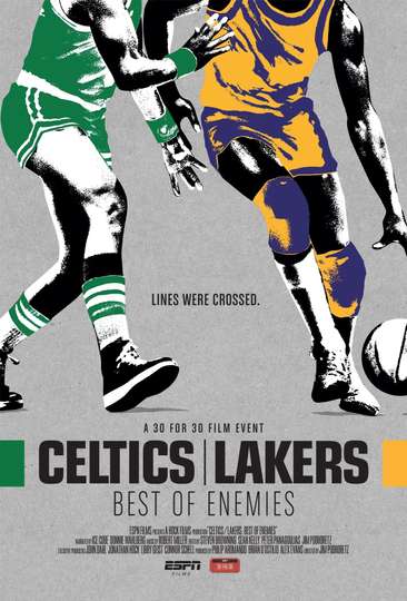 CelticsLakers Best of Enemies Poster