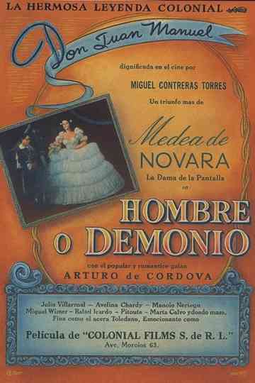 Hombre o demonio Poster