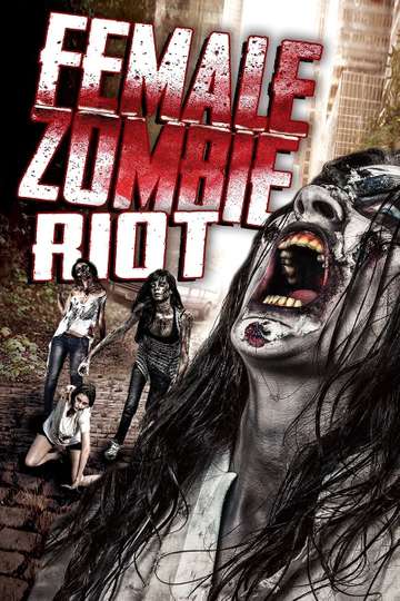 Female Zombie Riot Poster