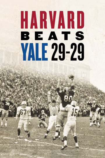 Harvard Beats Yale 29-29 Poster