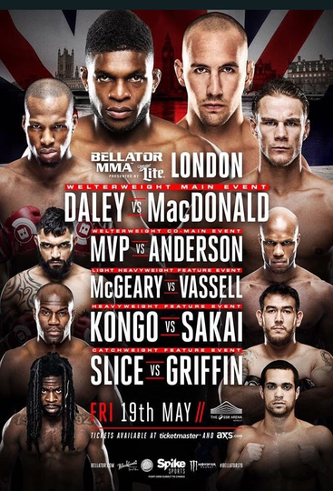 Bellator 179 MacDonald vs Daley Poster