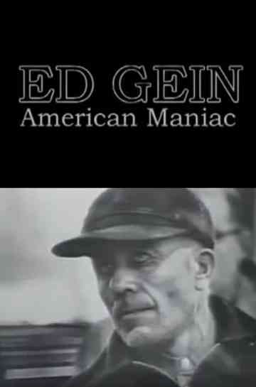 Ed Gein: American Maniac Poster