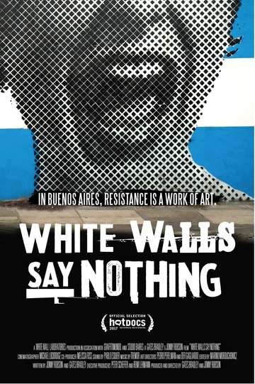White Walls Say Nothing Poster