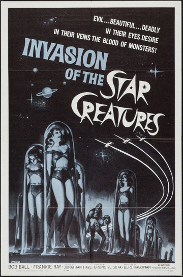 Invasion of the Star Creatures Poster