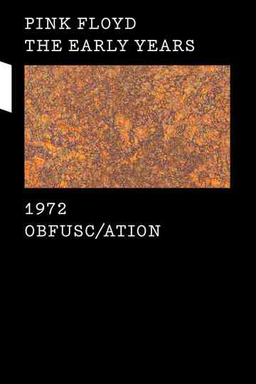 Pink Floyd The Early Years Vol 6 1972 Obfuscation