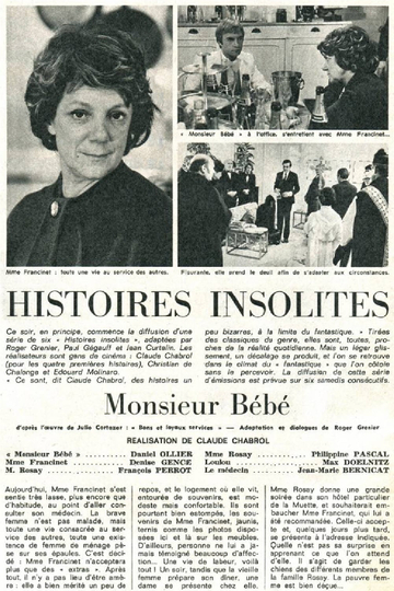 Monsieur Bébé Poster