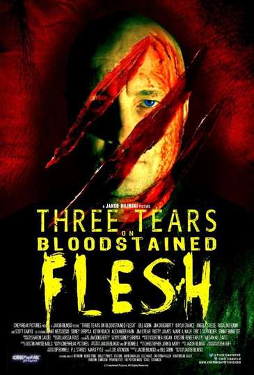 Three Tears on Bloodstained Flesh Poster