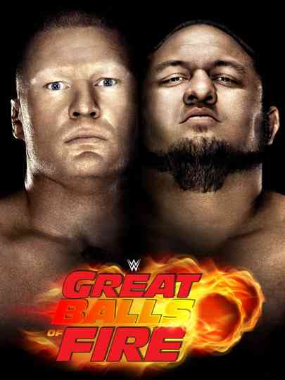 WWE Great Balls of Fire Poster