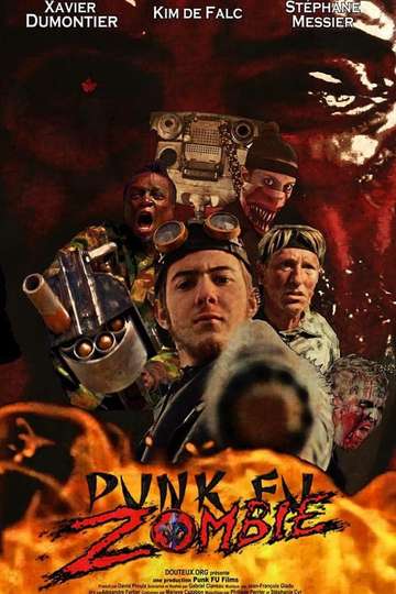 PunkFu Zombie Poster