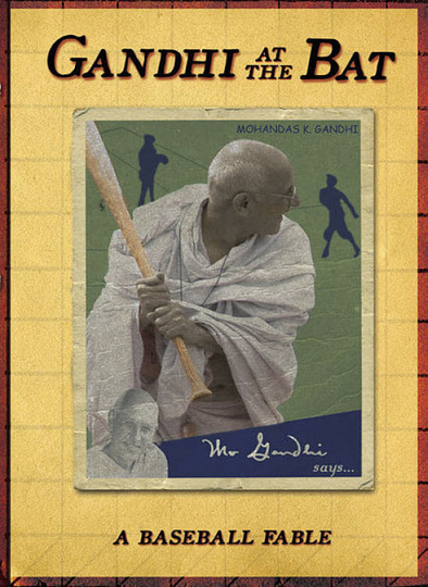 Gandhi at the Bat Poster