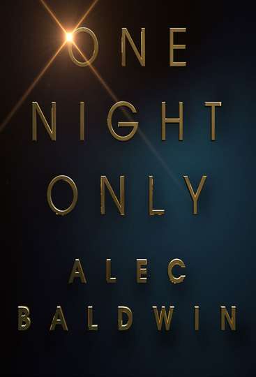Alec Baldwin One Night Only Poster
