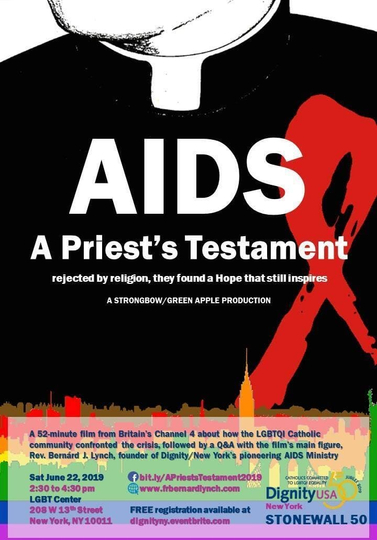 AIDS A Priests Testament Poster