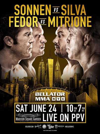 Bellator NYC: Sonnen vs. Silva Poster