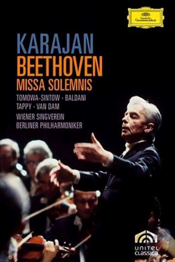 Beethoven  Missa Solemnis Berliner Philharmoniker Herbert von Karajan Poster
