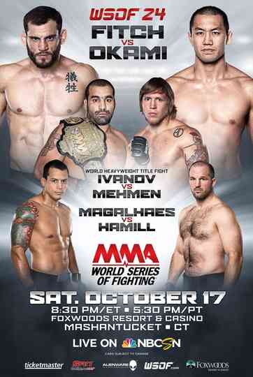 World Series of Fighting 24 Fitch vs Okami