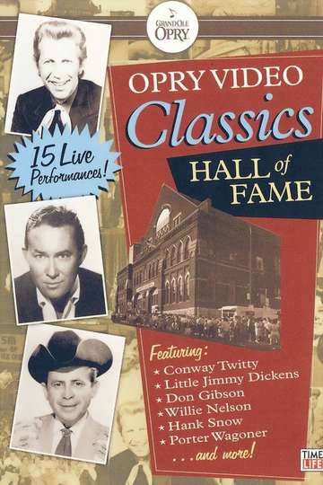 Opry Video Classics Hall of Fame Poster
