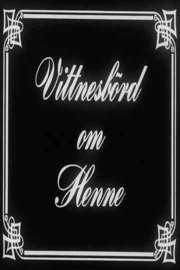 A Testimony About Her Poster