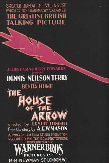 The House of the Arrow Poster