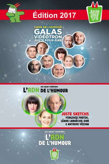 Juste Pour Rire 2017  Gala Juste Sketchs Poster