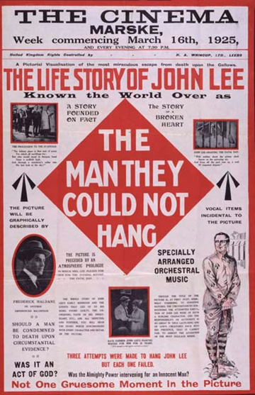 The Life Story of John Lee, or The Man They Could Not Hang Poster