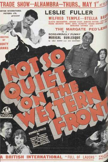 Not So Quiet on the Western Front Poster